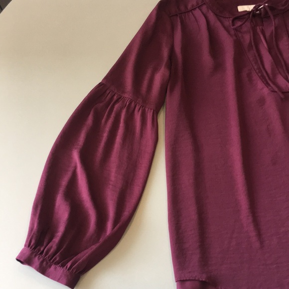 LOFT Lantern Sleeve Pullover - Picture 4 of 8